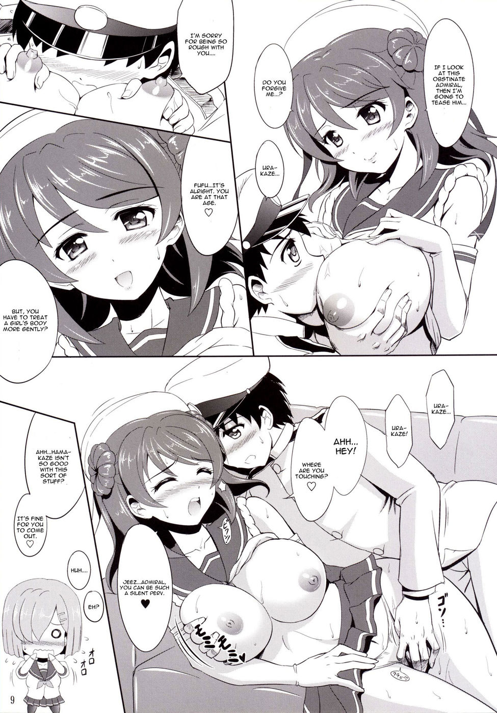 Hentai Manga Comic-There Are Destroyers Like You Girls!!-Read-8